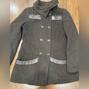 Mackage Authentic Wool Cashmere Coat Size Medium